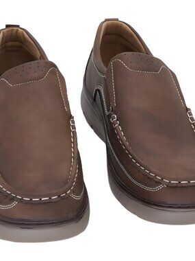 Aston Marc Men's Slip-On Comfort Loafers Tan 9.5M